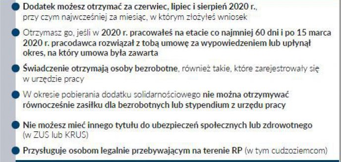 Artykuł: Ostatnie dni na wniosek o dodatek solidarnościowy