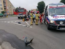 Poniedziałkowe zdarzenia drogowe w Braniewie