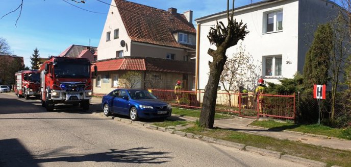 Artykuł: Braniewo - pożar piwnicy w budynku mieszkalnym