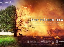 Stop pożarom traw – 2020.