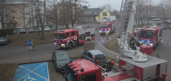 Artykuł: STRAŻACKIE ĆWICZENIA W KOMENDZIE POLICJI