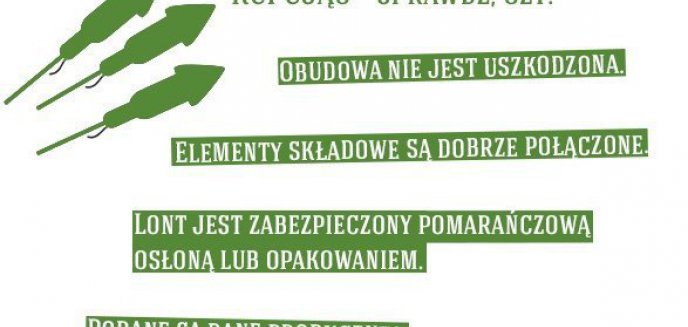 Artykuł: POMYŚL ZANIM WYSTRZELISZ PETARDĘ!