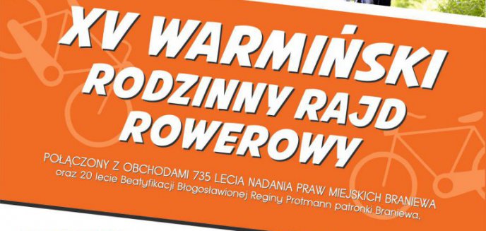 Artykuł: XV Warmiński Rodzinny Rajd Rowerowy