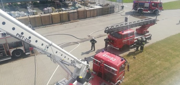 Artykuł: BRANIEWO -pożar obiektu handlowego