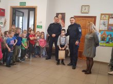 8-latek z Lipowiny odebrał wyróżnienie w Komendzie Głównej Policji