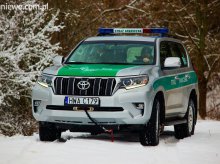Funkcjonariusze z Placówki Straży Granicznej w Braniewie odnaleźli w lesie zaginionego mężczyznę