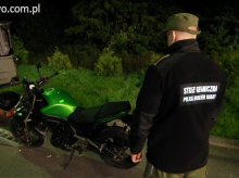 Motocykl skradziony w Anglii odzyskany na granicy polsko-rosyjskiej