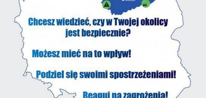 Artykuł: Przypominamy o mapie zagrożeń bezpieczeństwa - masz wpływ na bezpieczeństwo