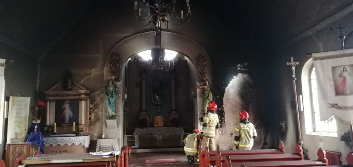 Pożar w kościele w Nowej Pasłęce