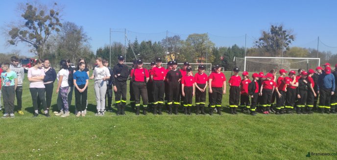 Młodzieżowe Drużyny Pożarnicze ćwiczyły do zawodów powiatowych