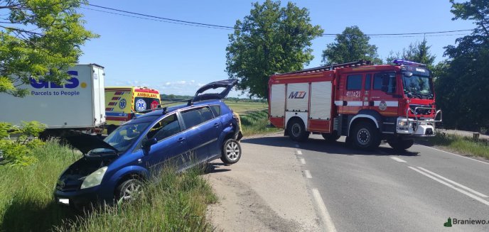 Artykuł: Kolizja dwóch pojazdów w Bobrowcu