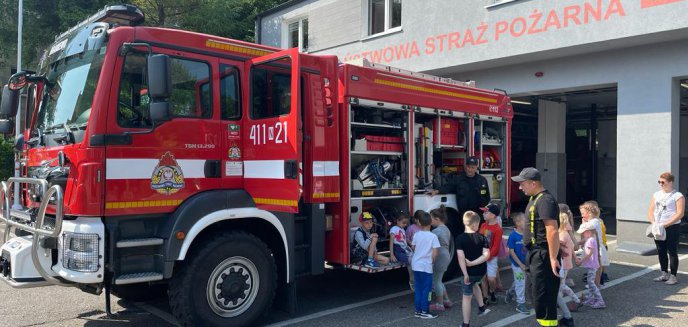 Artykuł: Uczniowie SP nr 3 z wizytą u braniewskich strażaków