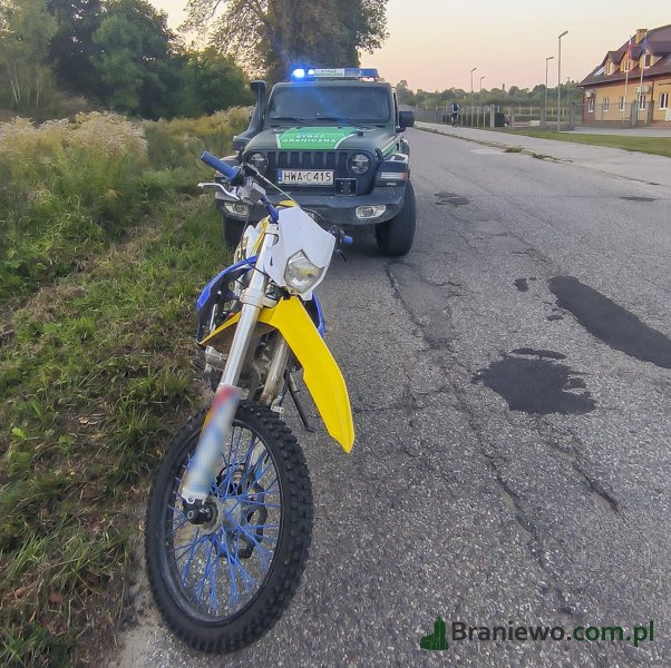 Motocyklista dalej nie pojechał