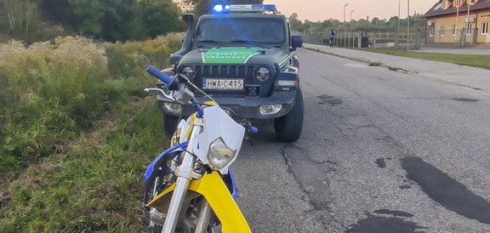 Artykuł: Motocyklista dalej nie pojechał