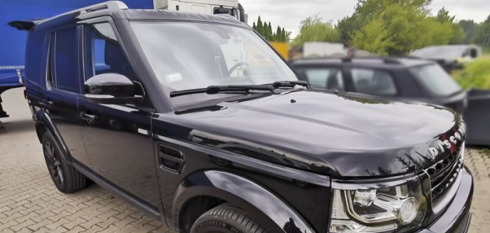 Odzyskany Land Rover