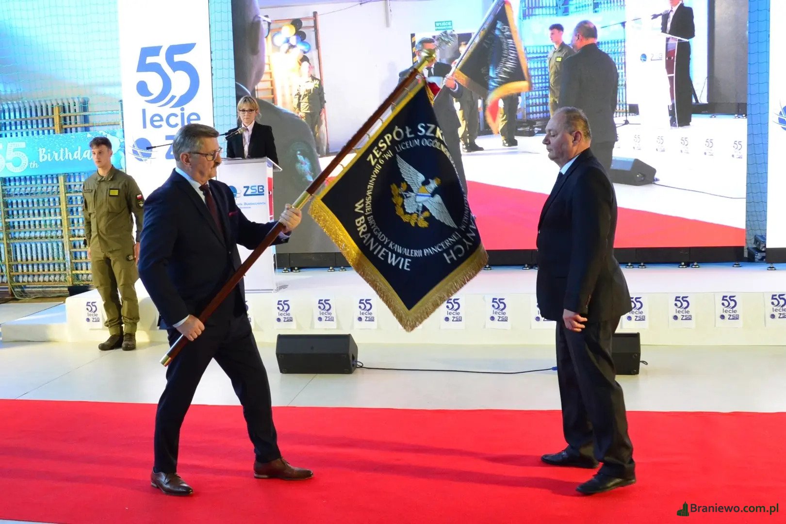 55-lecie Zespołu Szkół Budowlanych w Braniewie honor, tradycja, duma i nowy rozdział historii