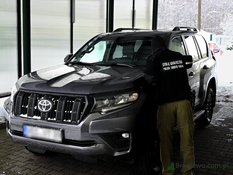 Toyota skradziona w Niemczech, odzyskana na granicy
