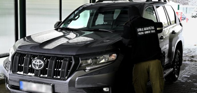 Toyota skradziona w Niemczech, odzyskana na granicy