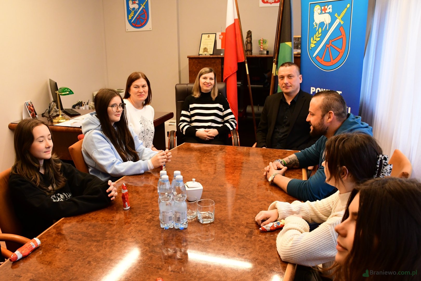 GOŚCIE W STAROSTWIE