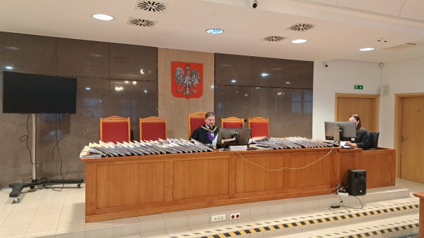 Napad w ogródkach działkowych