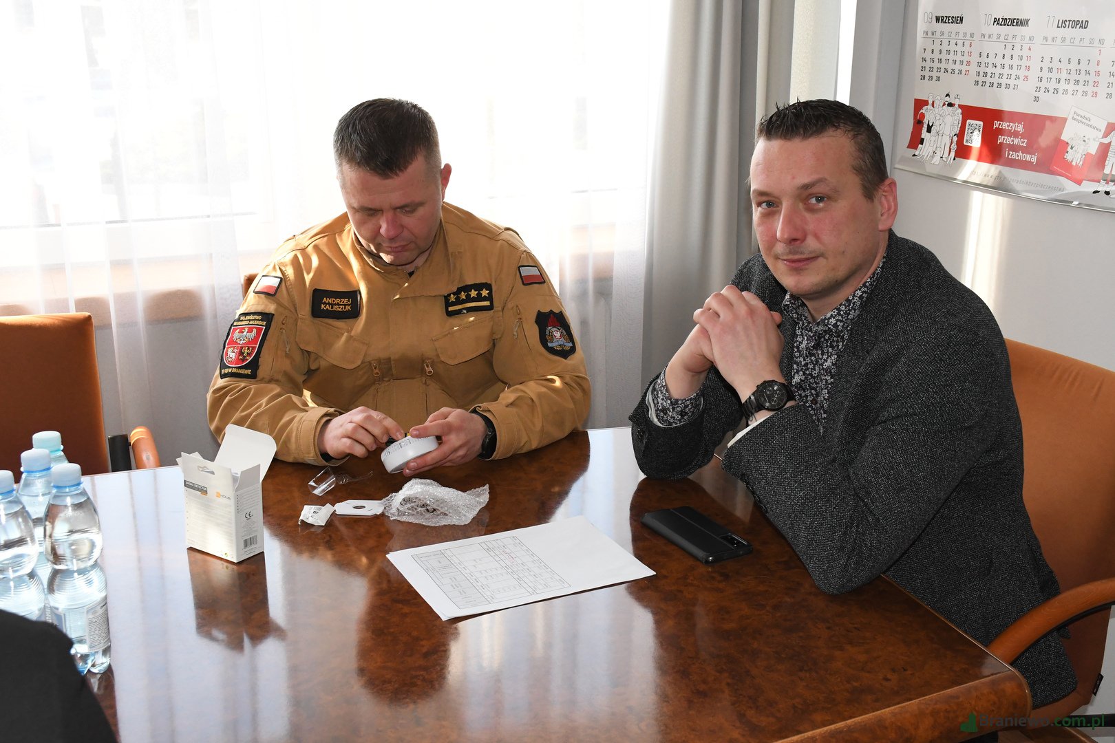 CZUJNIKI DYMU DLA MIESZKAŃCÓW POWIATU