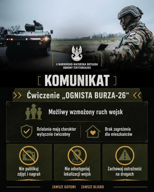 Wojsko na ćwiczeniach