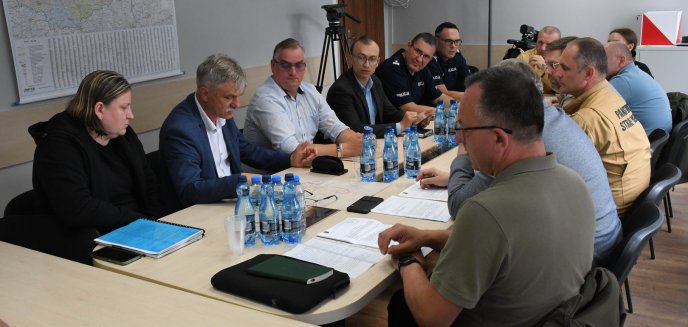 POSIEDZENIE POWIATOWEGO ZESPOŁU ZARZĄDZANIA KRYZYSOWEGO