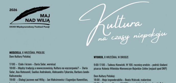 Drodzy Przyjaciele, Szanowni Państwo,