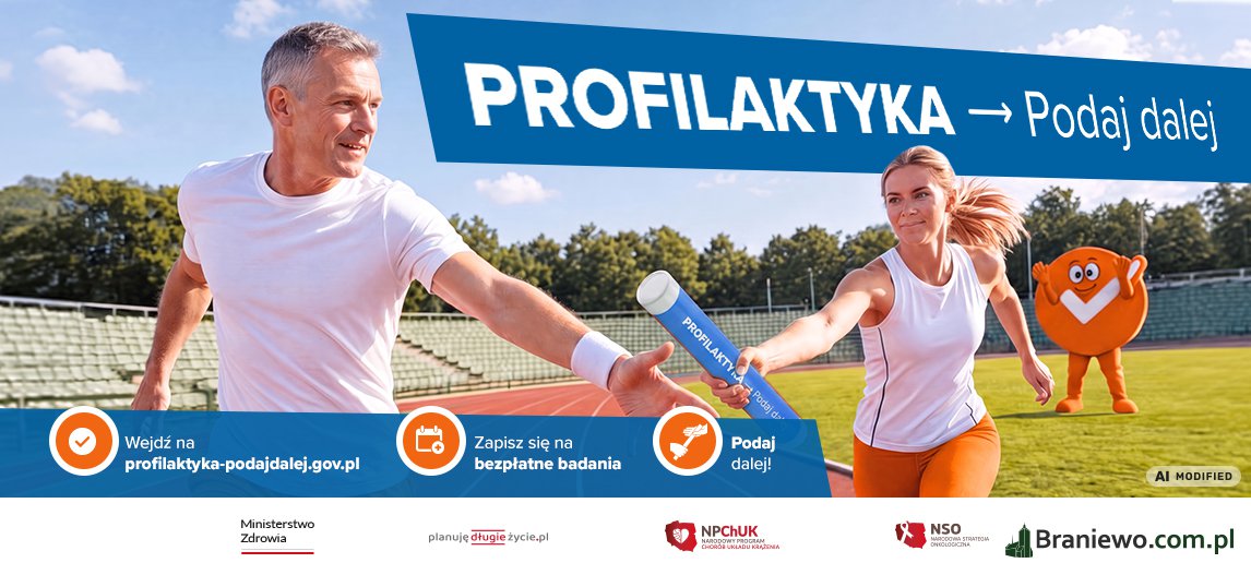 Profilaktyka – podaj dalej. Zrób pierwszy krok do zdrowia