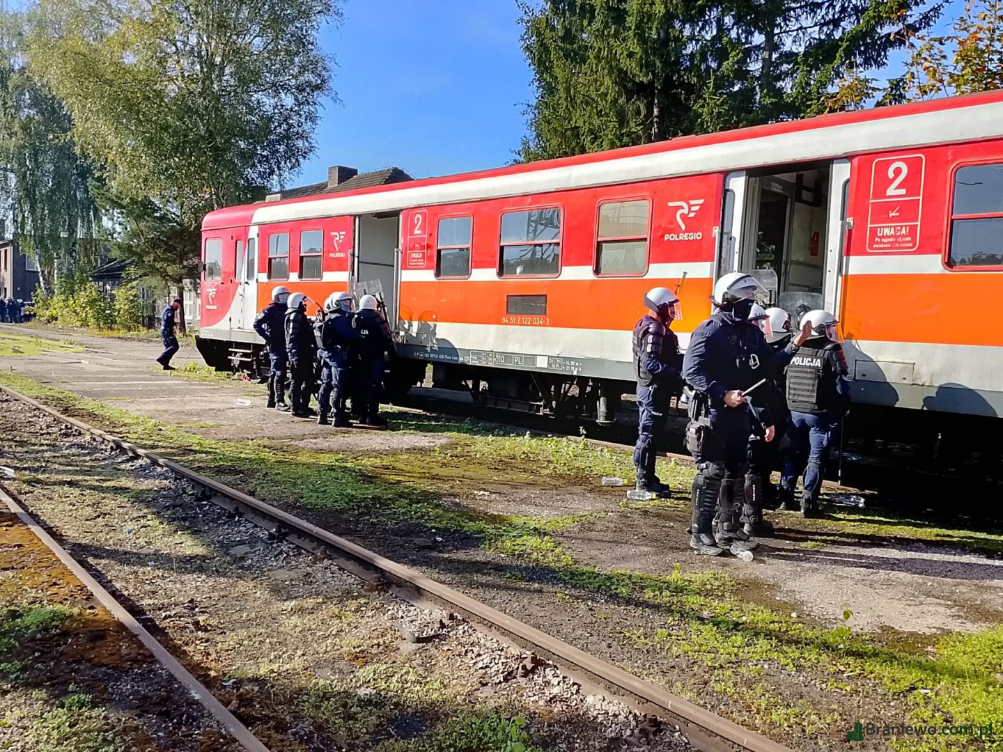 Atak kiboli na pociag