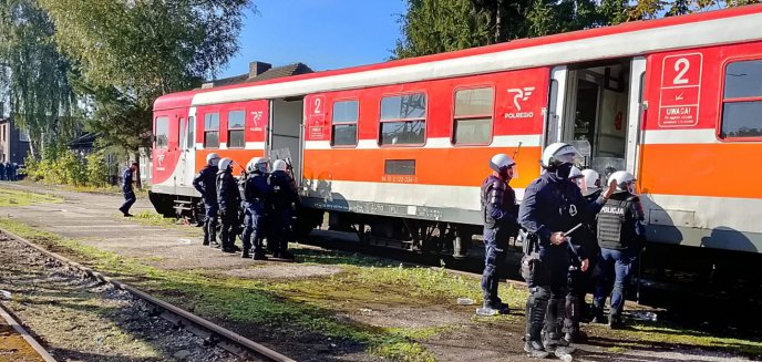 Atak kiboli na pociag