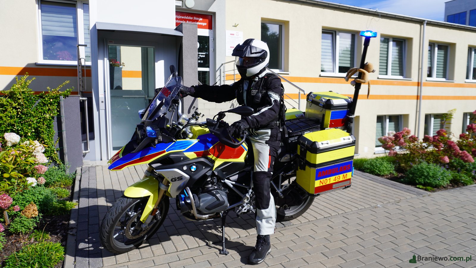 Motocyklowa jednostka ratunkowa – szybka pomoc tam, gdzie liczą się minuty