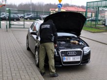 Zatrzymane audi