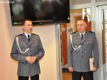 Policjanci i pracownicy cywilni powitali nowego komendanta