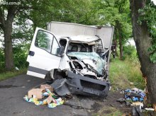 Policjanci wyjaśniają okoliczności wypadku