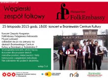 Báthory – Bem – Balatonboglár  opowieść muzyką ludową o przyjaźni polsko-węgierskiej