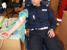Oddaj honorowo krew z Policją