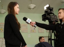 Braniewo : Uczniowie klasy mundurowej zadebiutowali przed kamerą