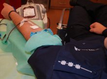 Akcja poboru krwi z KPP Braniewo