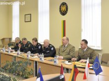 Spotkanie szefów szkół granicznych na Litwie