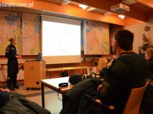 Słuchacze kursu oficerskiego realizowanego w kętrzyńskim Centrum na szkoleniu w Finlandii