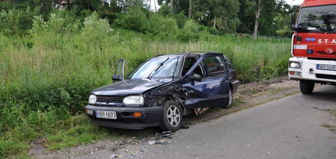 Artykuł: Braniewo : Pijany kierowca forda spowodował wypadek