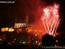 Brno - wielkie pokazy fajerwerków!