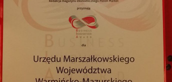 Artykuł: Samorząd województwa z prestiżowymi wyróżnieniami