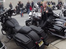 Święcenie motocykli na Greenpoincie