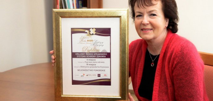 Artykuł: Pomorskie wśród laureatów „Krajowego indeksu sprawności ochrony zdrowia”