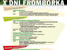 Dni Fromborka - 2012