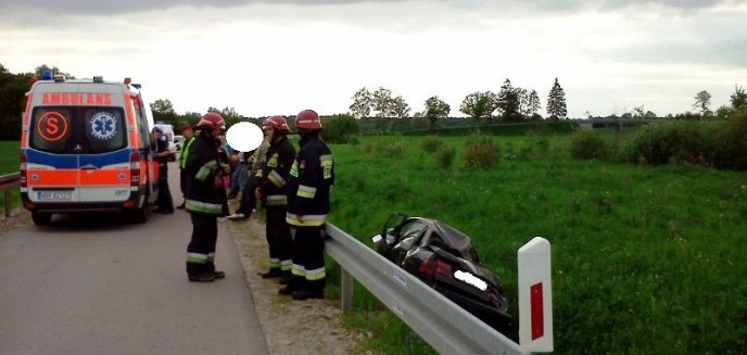 Artykuł: Auto osobowe w rowie – powiat braniewski