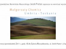Wystawa włoskich prac Małgorzaty Chomicz w Galerii Marszałkowskiej w Olsztynie