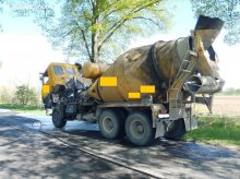 Pożar samochodu ciężarowego – Stępień gm. Braniewo